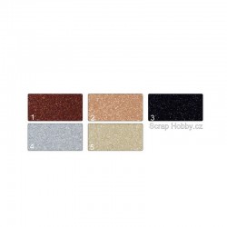 Papír se třpytkami - 5 - zlatý