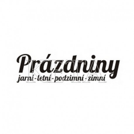 Prázdniny - jarní - letní - podzimní - zimní