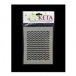 Šablona - Cik cak vlny