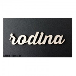 Rodina - psací - velká