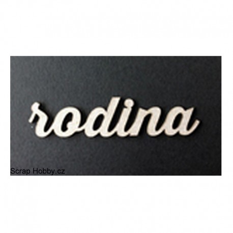 Rodina - psací - velká