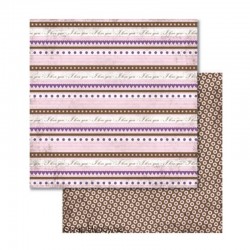 Papír - Oboustranný papír - Love pruhy a kolečka