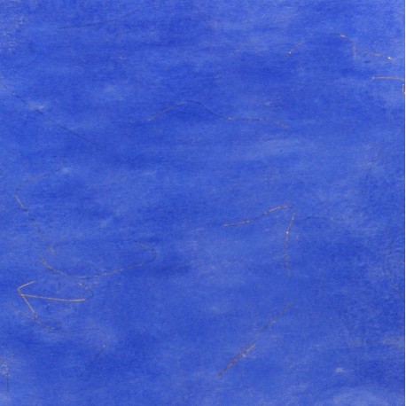 Hedvábný se zlatými nitkami - modrý