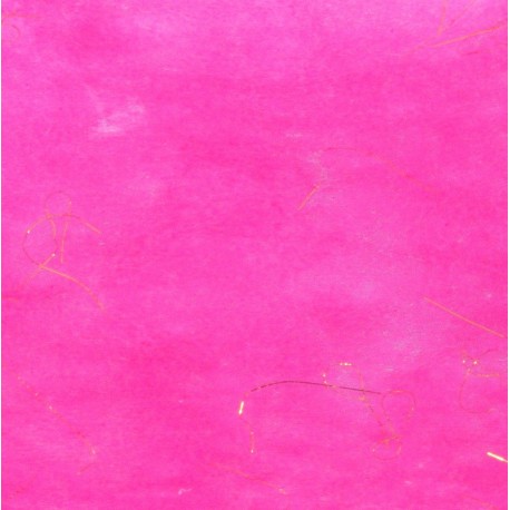 Hedvábný papír se zlatými nitkami