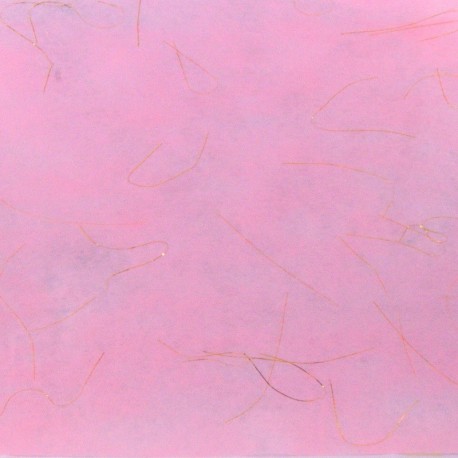 Hedvábný papír se zlatými nitkami