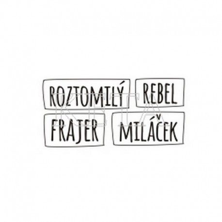 Roztomilý, frajer, miláček, rebel