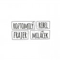 Roztomilý, frajer, miláček, rebel