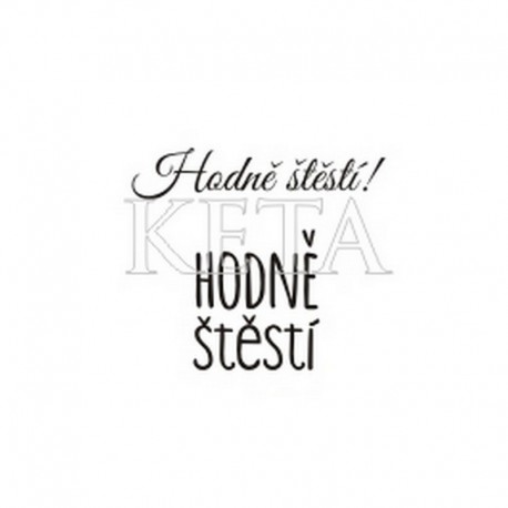 Hodně štěstí!