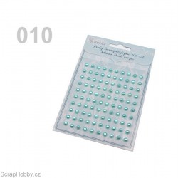 Samolepící perličky - Zelené 100ks