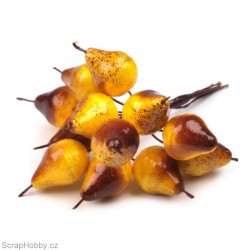 Dekorační svazek hruštiček - 12ks.