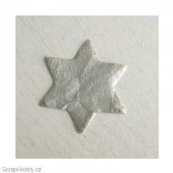 Hvězdičky stříbrné - malé