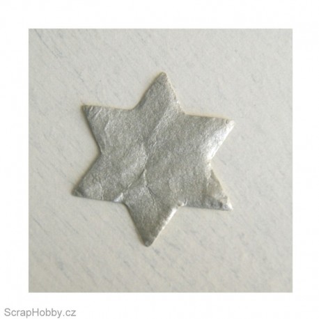 Hvězdičky stříbrné - malé