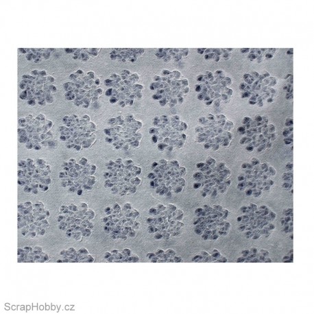 Thajský - Ruční morušový papír - Krajka - květy