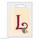 Pravolevé pečetidlo - Iniciály L