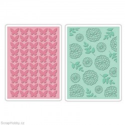 Embosovací kapsy - Motýlci a zahrada