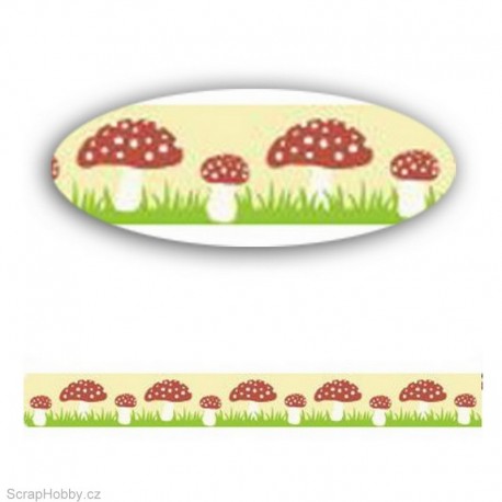 Washi páska - Mochomůrky