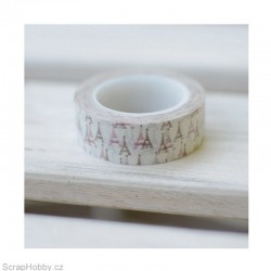 Washi páska - Eifelovka - 10m x 15mm