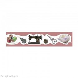 Washi páska - Šití