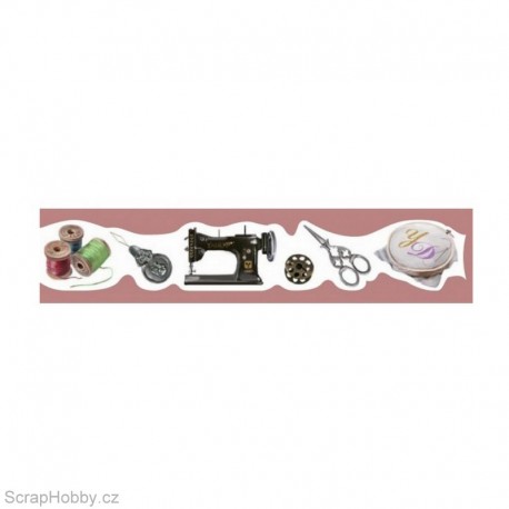 Washi páska - Šití