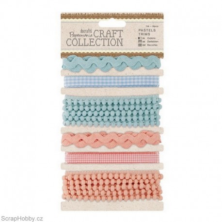 Sada stuh 6x1m - Craft Collection Pastels