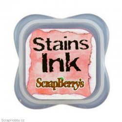 Razítkovací polštářek - Stains Ink - červený