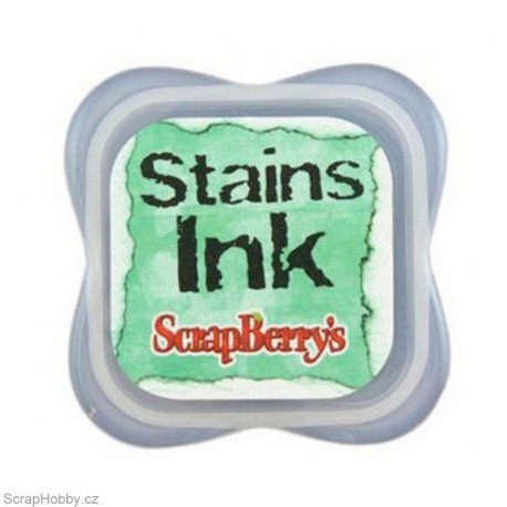 Razítkovací polštářek - Stains Ink - zelený