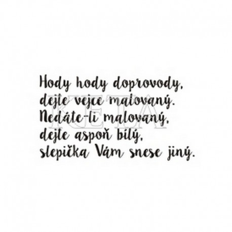 Hody hody doprovody.....