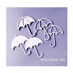 Chipboard - Deštníčky - 6ks