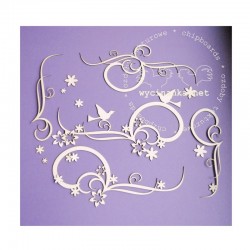 Bordurky s kolibříky - sada