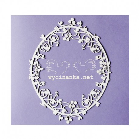 Chipboard - Rámeček s bobulkami - 1ks