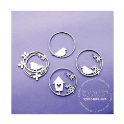 Chipboard - Ptačí sada - 4ks