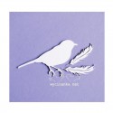 Chipboard - Ptáček + 2 pírka