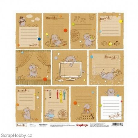 Jednostranný papír - Basic&K - Cards 1