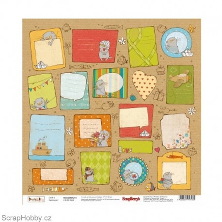 Jednostranný papír - Basic&K - Cards 2