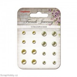 Sada hřebíčků - French Journey - Vintage s kamínkem