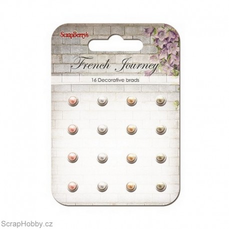 Sada hřebíčků - French Journey - Vintage s perličkou