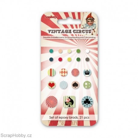 Sada hřebíčků - Kolekce - Vintage Circus 