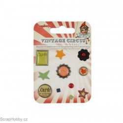 Sada hřebíčků - Kolekce - Vintage Circus - 11ks