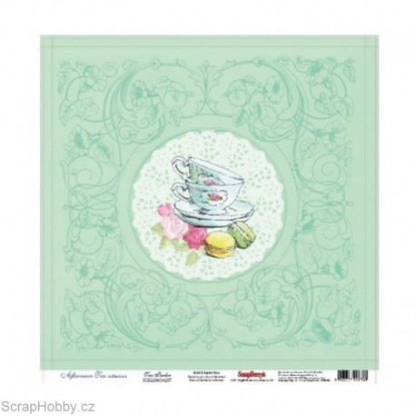 Jednostranný papír - Afternoon Tea - Tea Parlor