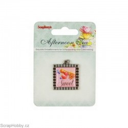 Kovová ozdoba - Afternoon Tea -Sweet 1.