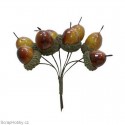 Dekorační svazek Žaludů - 8ks.