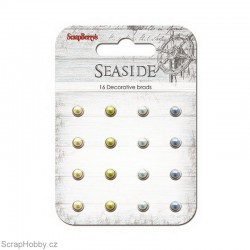 Sada hřebíčků - Seaside - žluté a modré