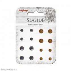 Sada hřebíčků - Seaside - Vintage s kamínkem - 3.