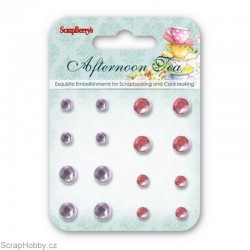 Sada hřebíčků - Afternoon Tea - fialové, růžové