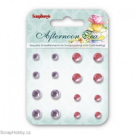 Sada hřebíčků - Afternoon Tea - fialové, růžové
