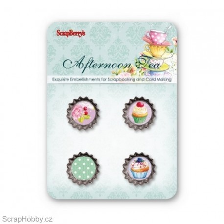 Sada samolepek - Afternoon Tea - Cake