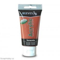 Akrylová barva - Terracotta - cihlová - 75ml