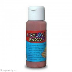 Akrylová barva - Hnědá - 60ml