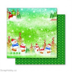 Oboustranný papír - Sněhuláci - kapela