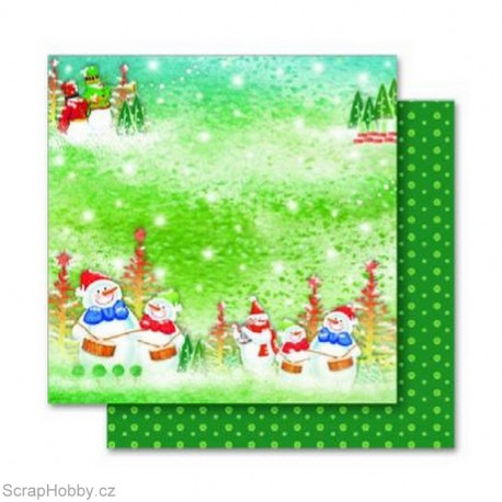 Oboustranný papír - Sněhuláci - kapela